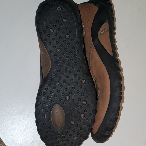 Privo women's 8 1/2 leather slip sandle shoes - Picture 2 of 5